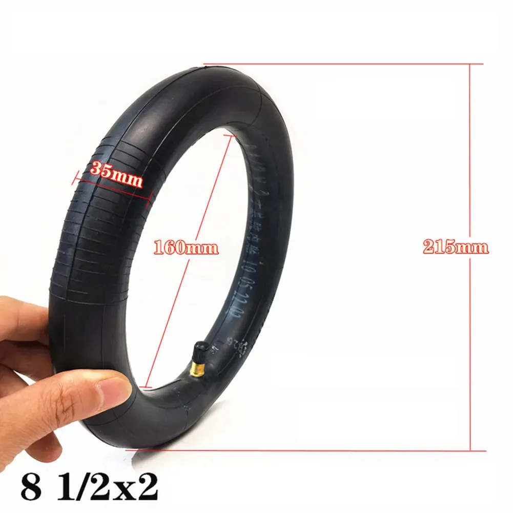 1 Pcs Inner Tube Rubber Straight Bent Valve For Scooter 8.5 Inch Tyre Straight Bent Valve Scooter Part