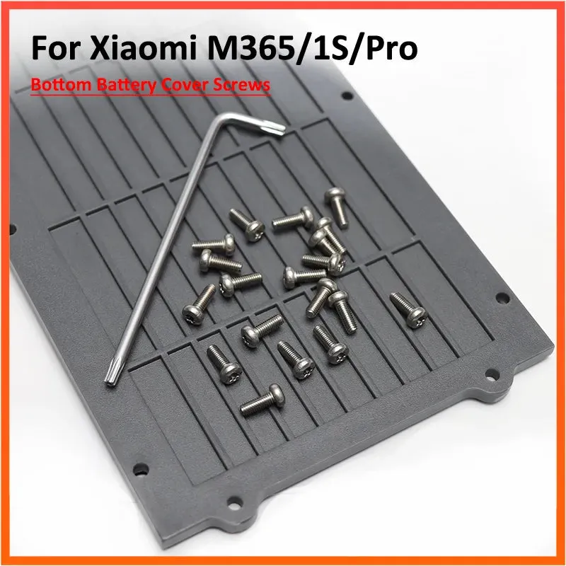 21PCS Bottom Battery Cover Stainless Steel Metal Screws for Xiaomi Mijia M365 And Pro Electric Scooter Repaired Parts