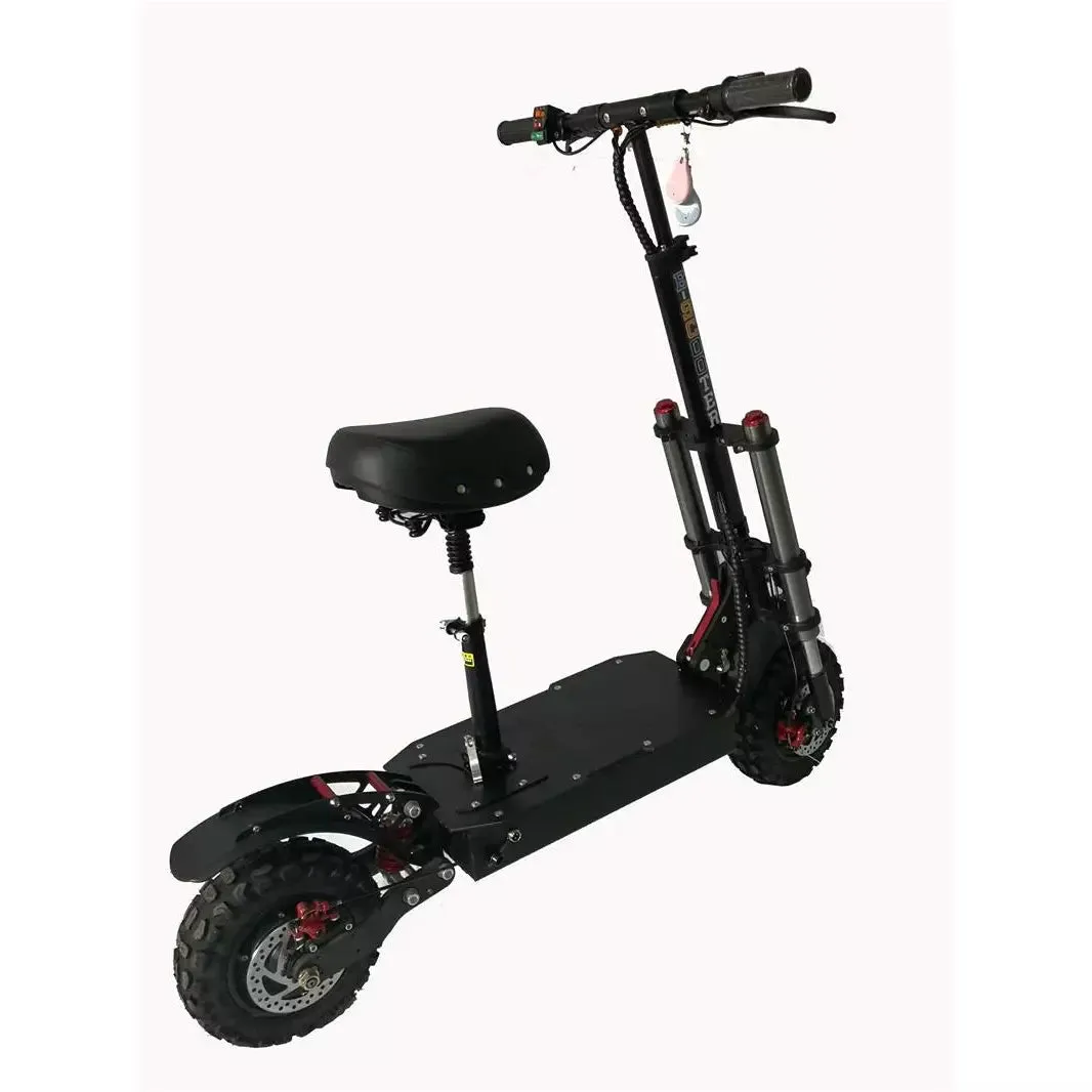 4000w Dual Wheel Drive Stand Up Scooter SS Off-Road Tire