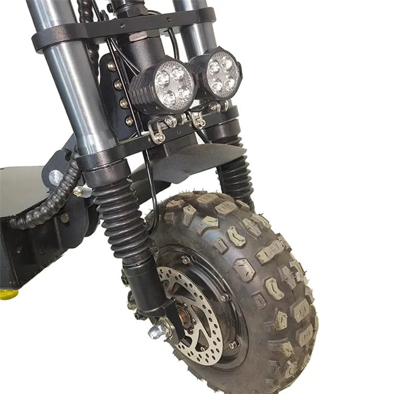 4000w Dual Wheel Drive Stand Up Scooter SS Off-Road Tire