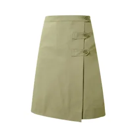 A  Khaki Long Skort - Juniors