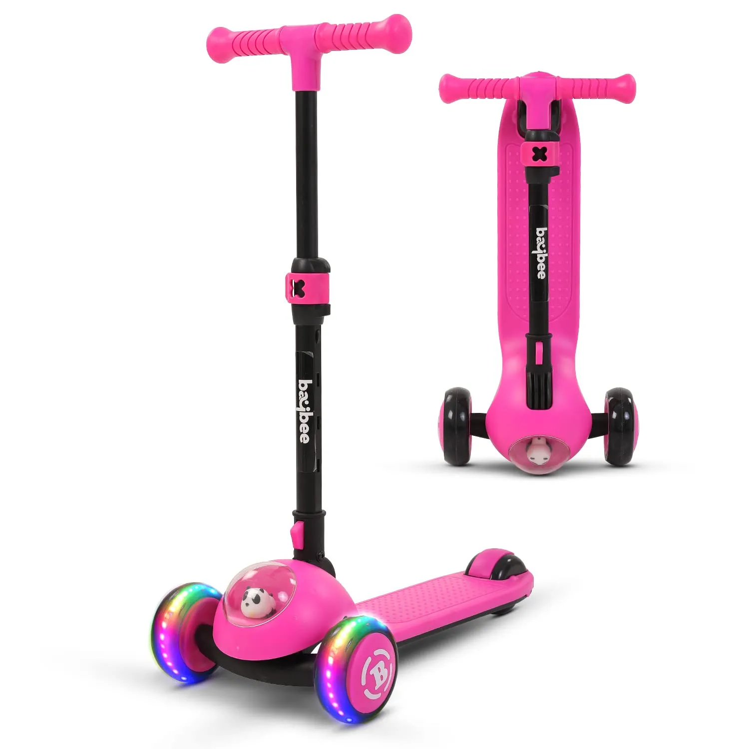 Baybee Panda Skate Scooter 3 Wheel Smart Kids Scooter