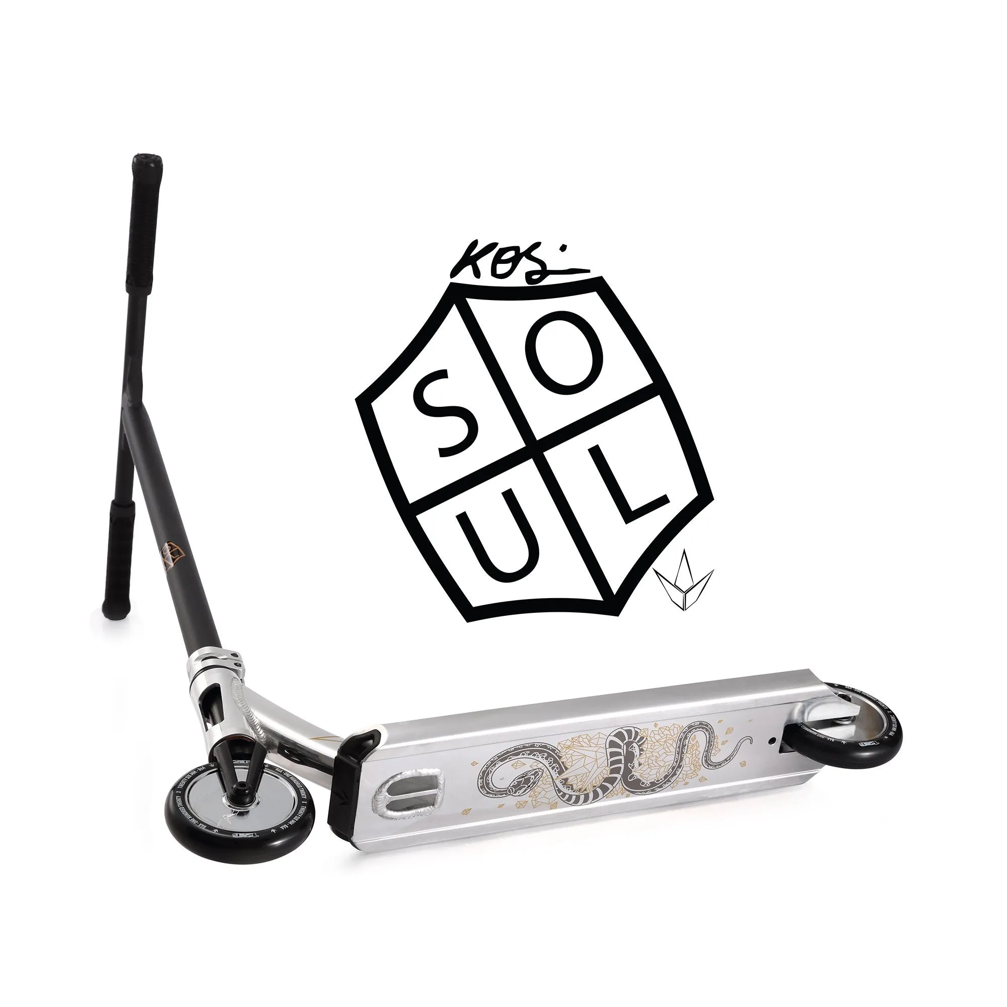 Blunt KOS Soul Stunt Scooter, Chrome