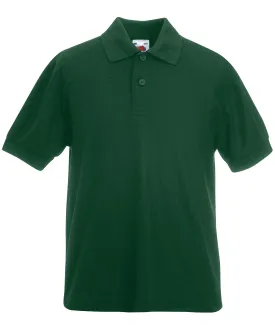 Bottle Green - Kids 65/35 piqué polo