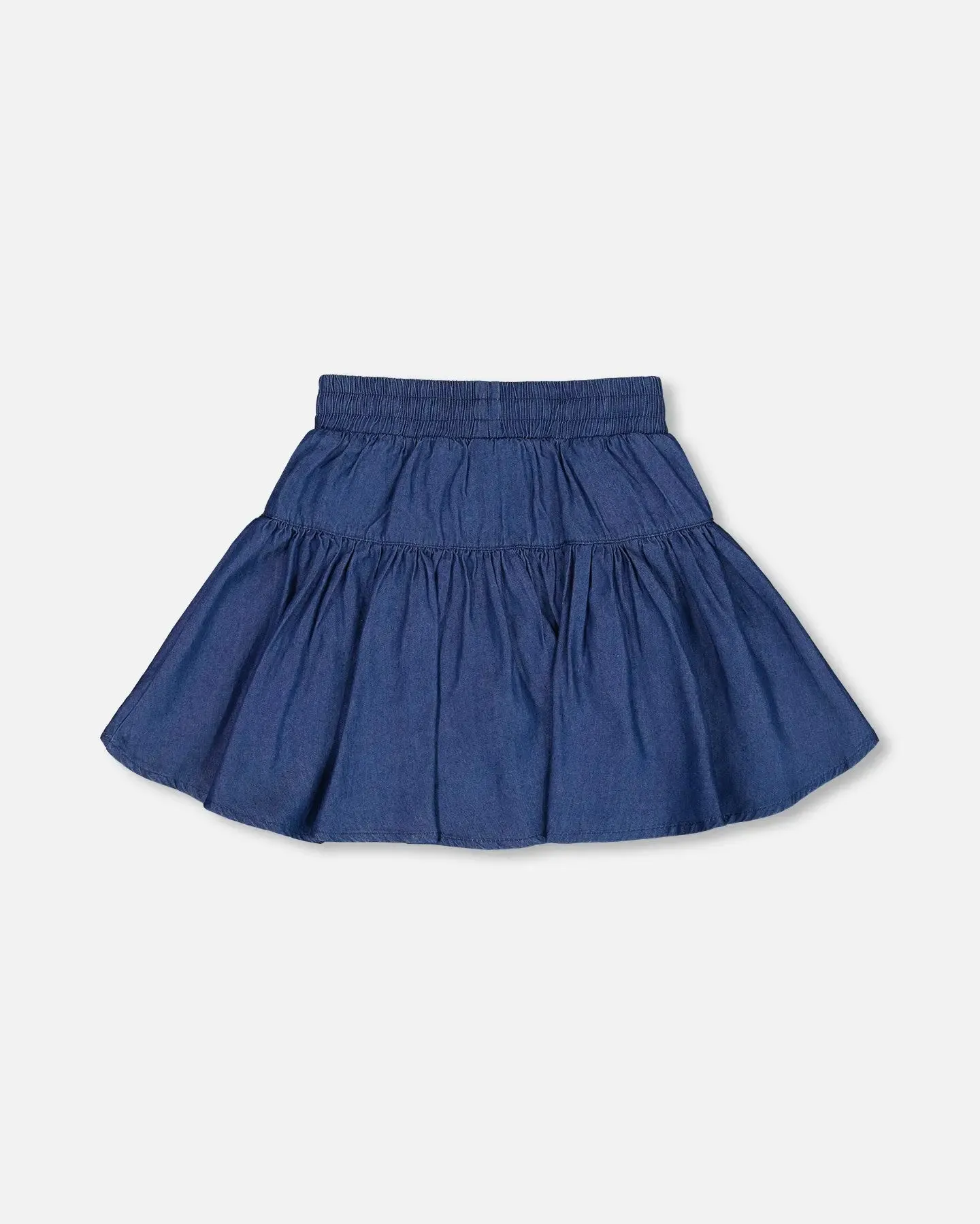 Chambray Skort Navy Blue