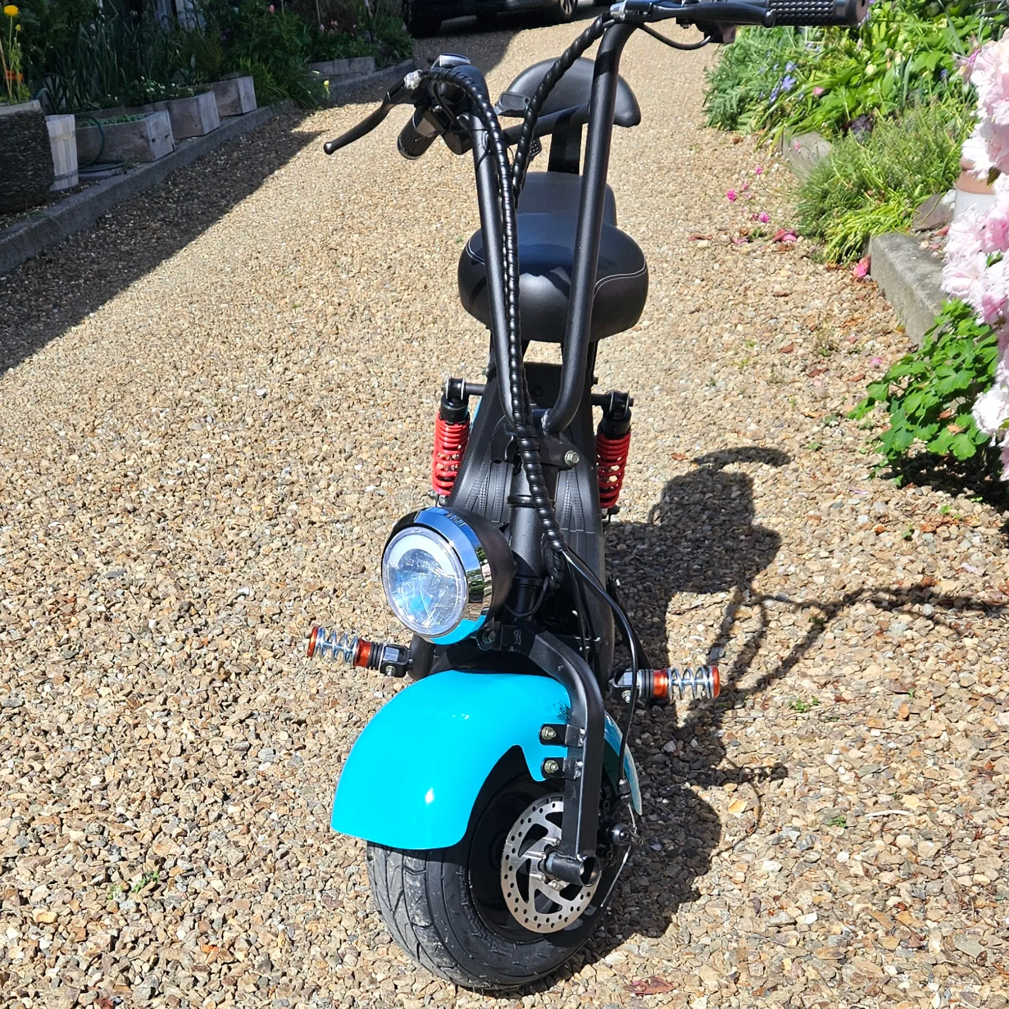 Electric Scooter Mini Jazz Teal Fenders