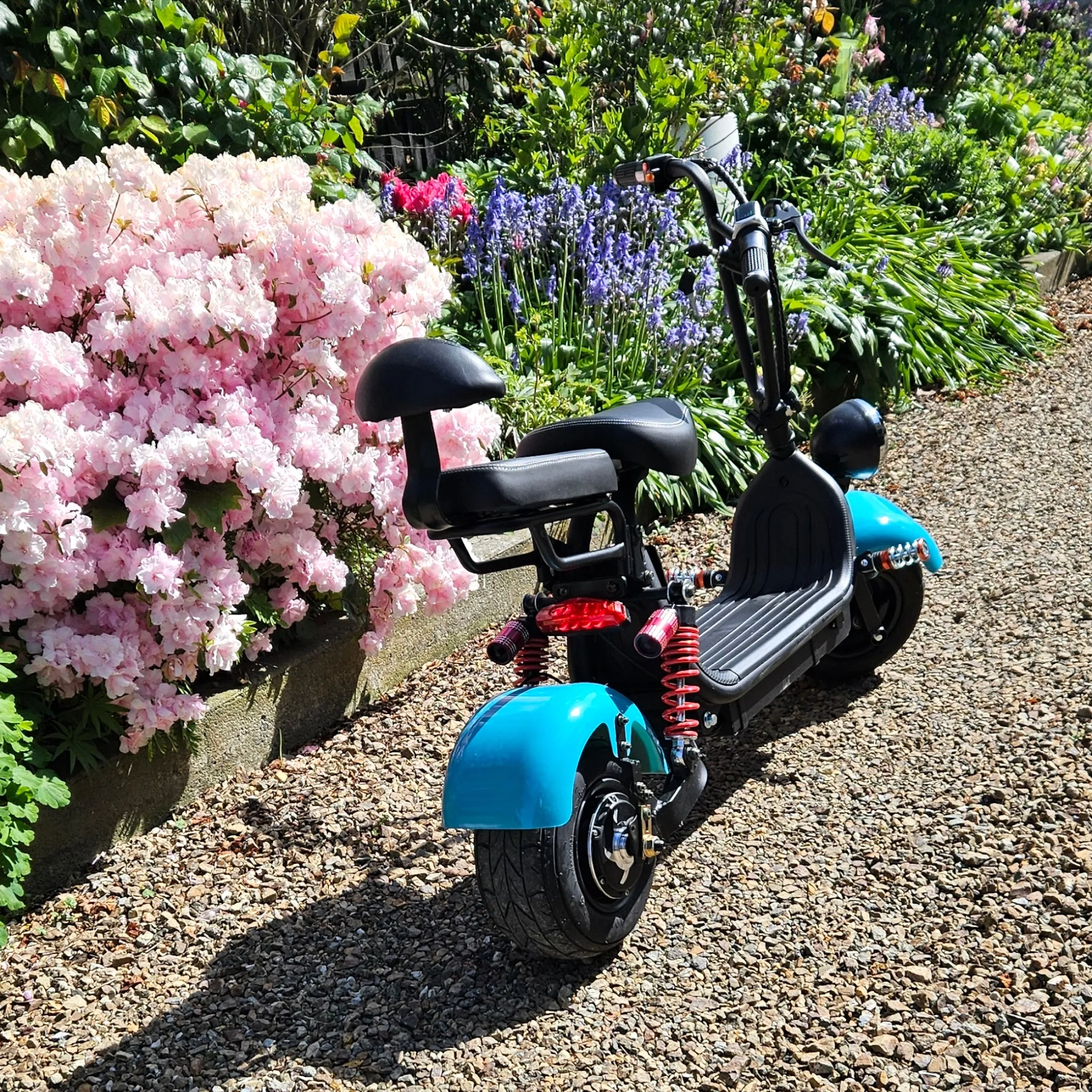 Electric Scooter Mini Jazz Teal Fenders