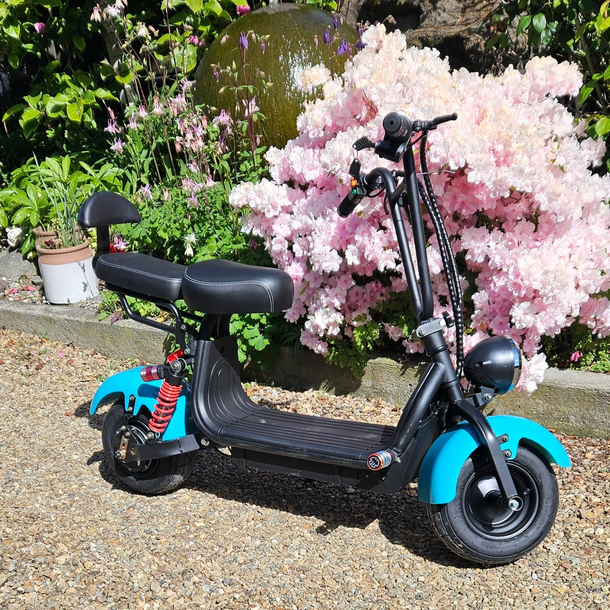 Electric Scooter Mini Jazz Teal Fenders