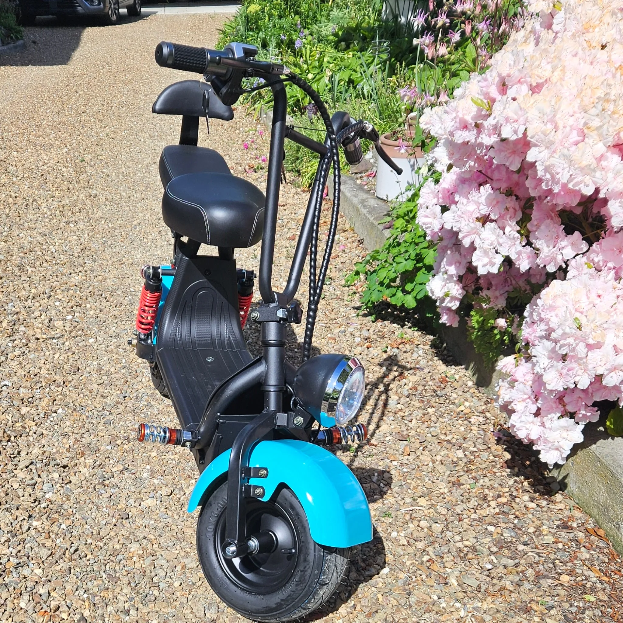 Electric Scooter Mini Jazz Teal Fenders