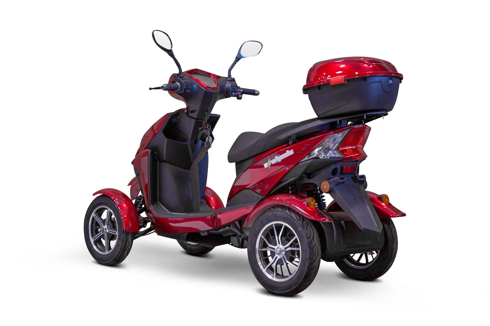 EW-14 Four Wheel 500W Scooter - Front & Rear Suspension