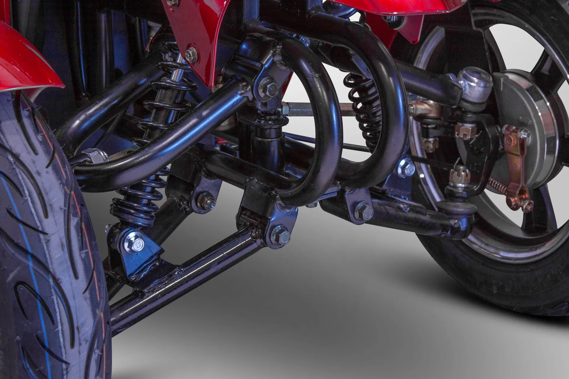 EW-14 Four Wheel 500W Scooter - Front & Rear Suspension