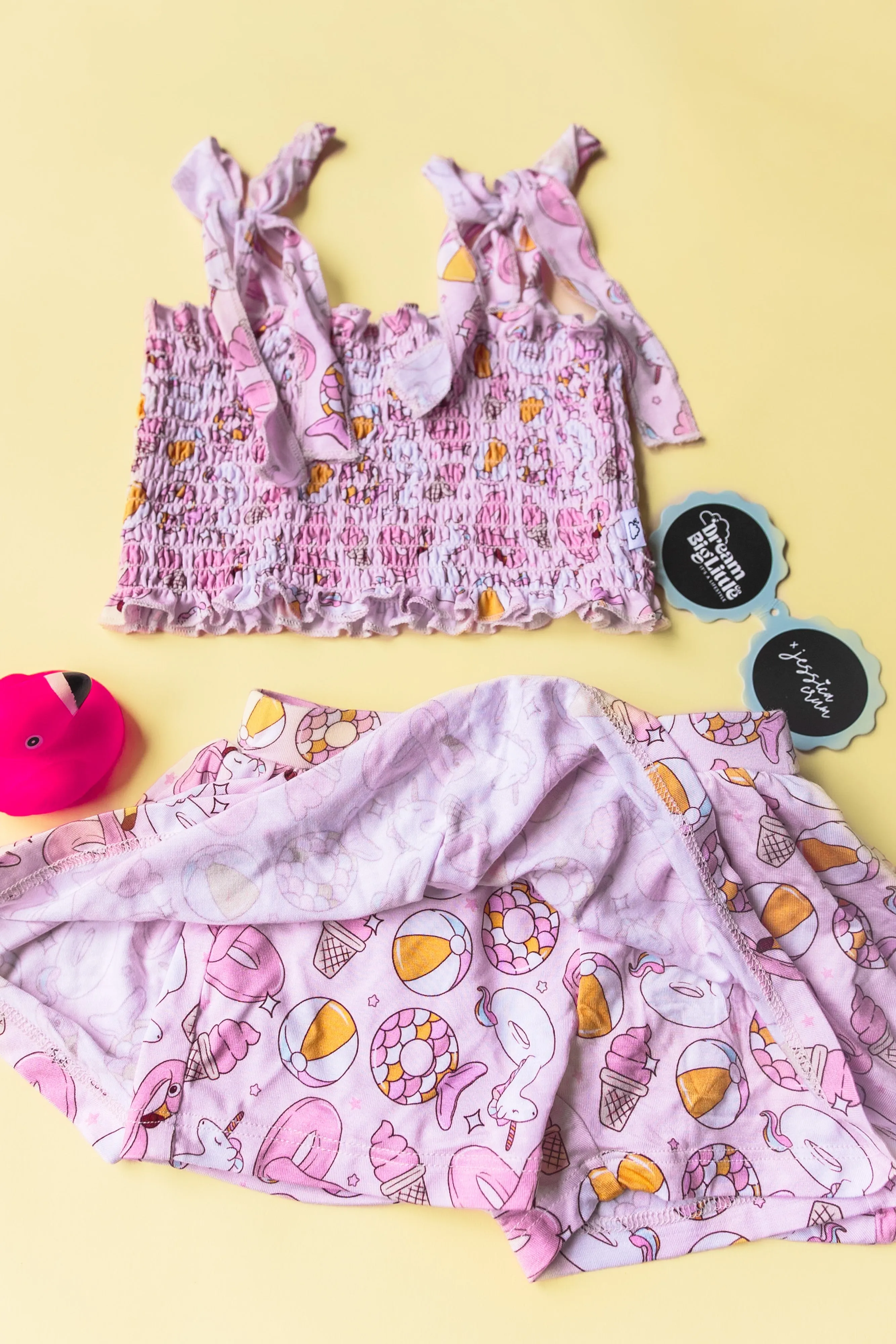 Exclusive Girls Just Wanna Have Sun Dream Smocked Skirt Set