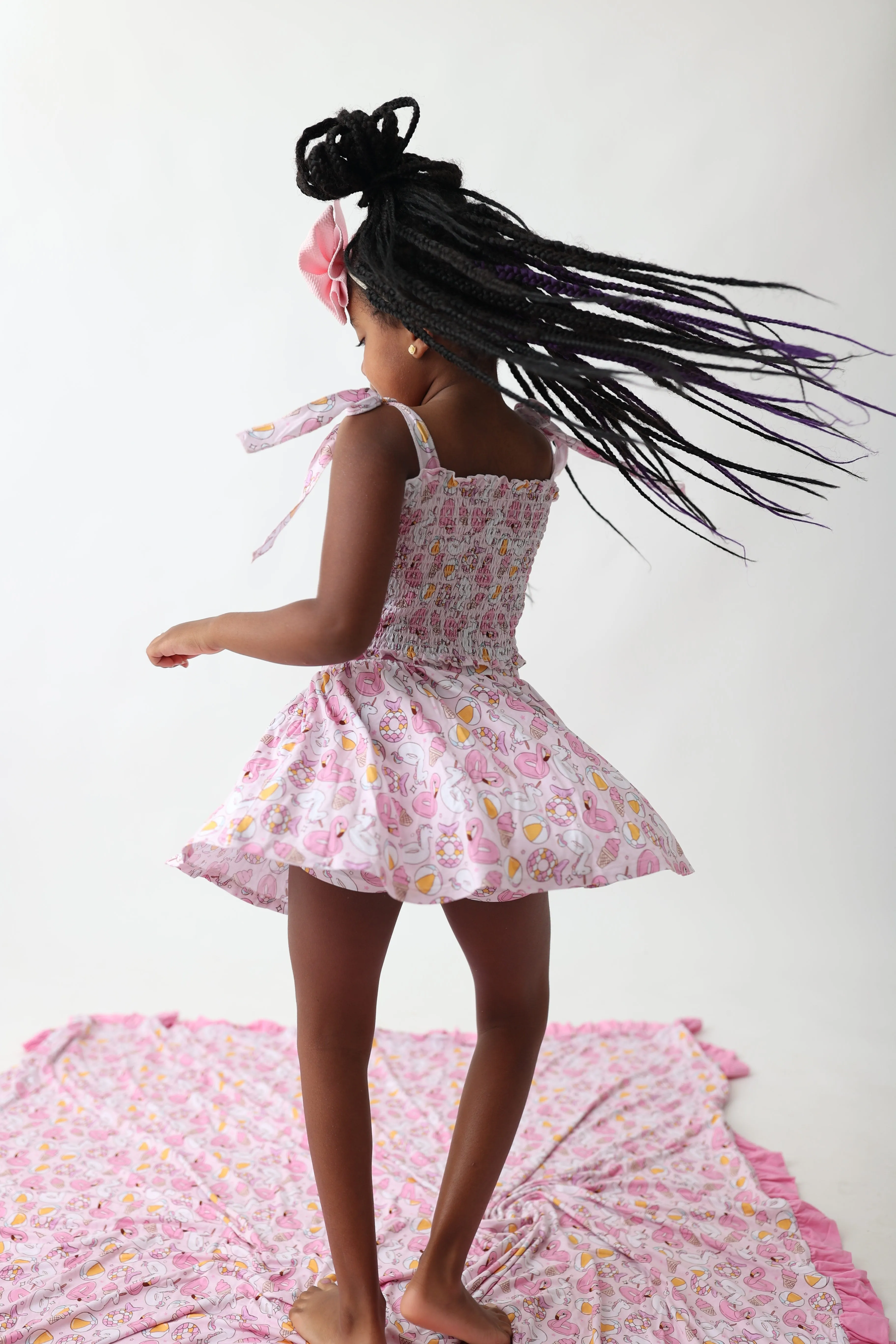 Exclusive Girls Just Wanna Have Sun Dream Smocked Skirt Set