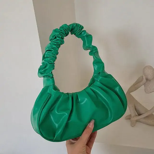 Fashion Cloud Pleated Handbags