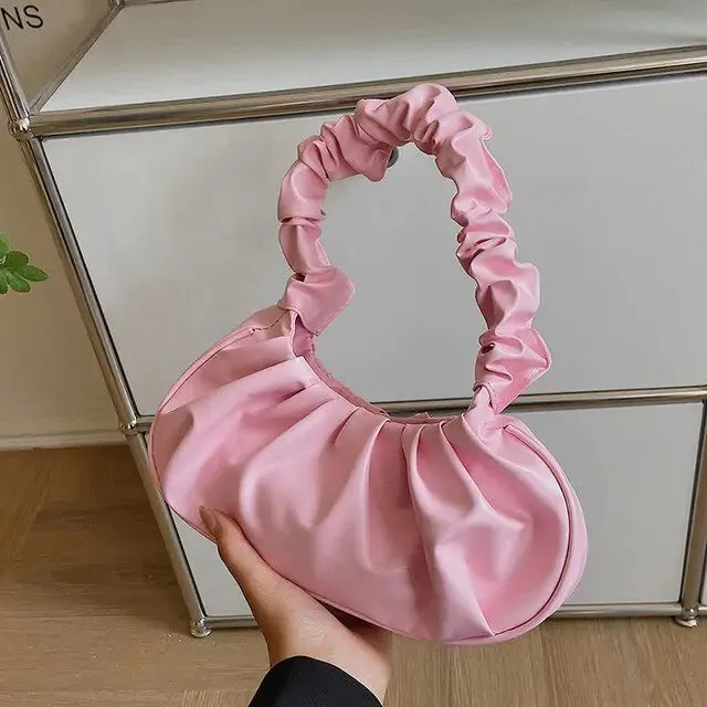 Fashion Cloud Pleated Handbags