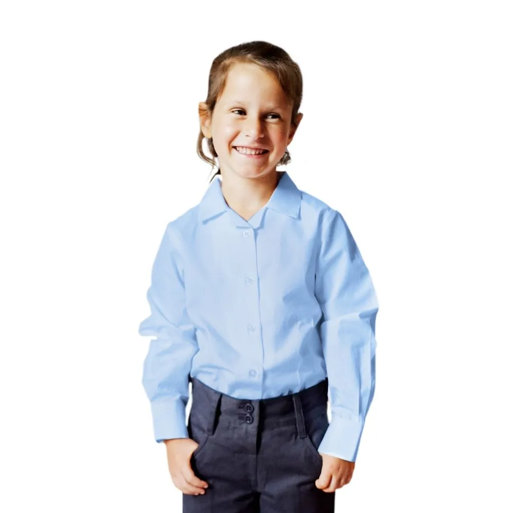 Girls School Blouse - 100% Organic Cotton