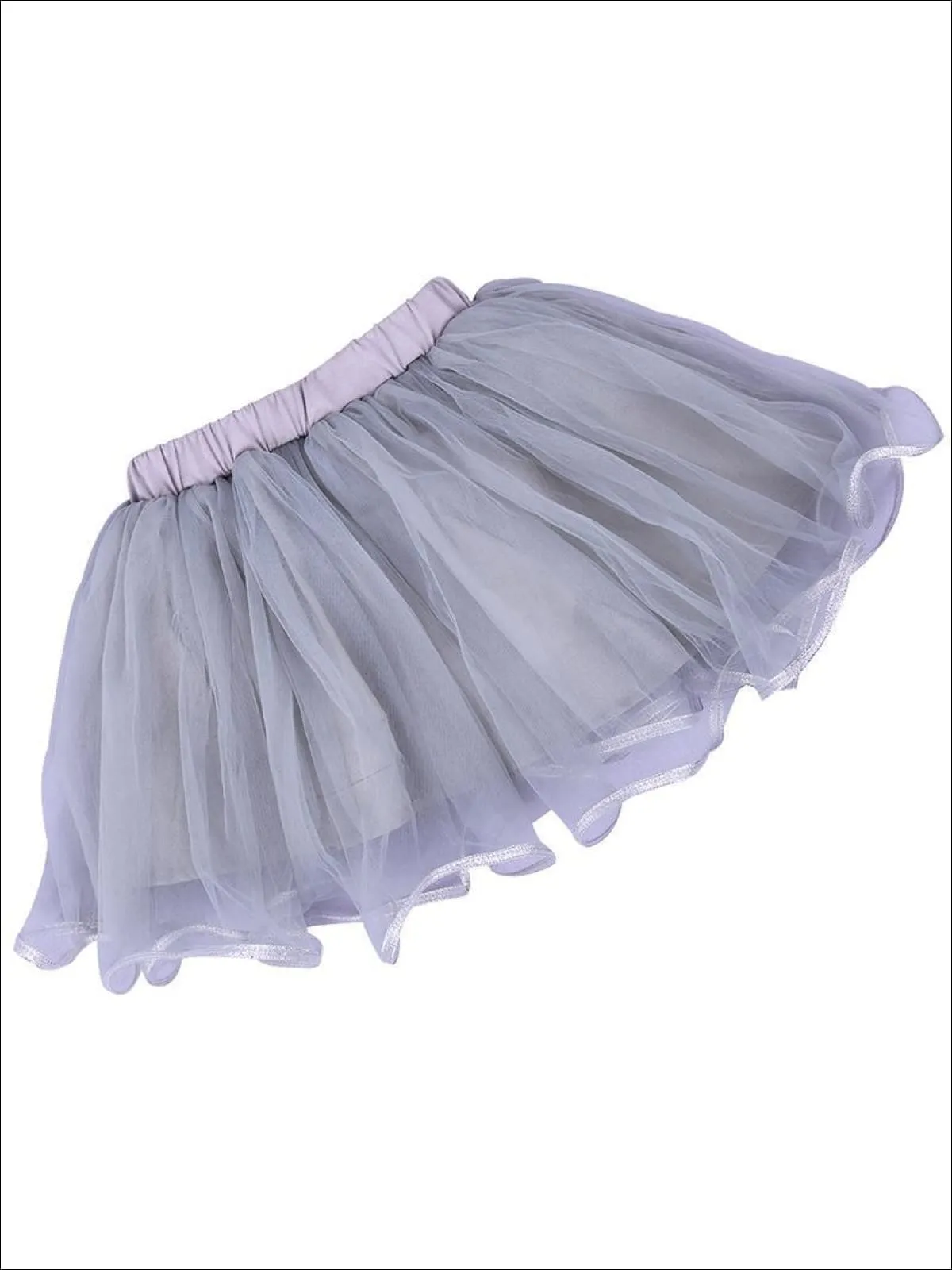 Girls White Unicorn T-Shirt And Tutu Skirt