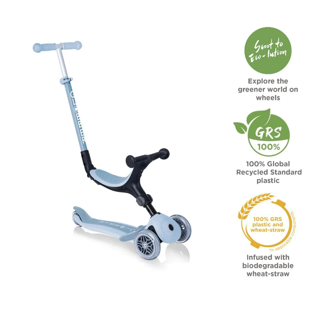 Globber Go Up Foldable Plus Eco Scooter - Blueberry