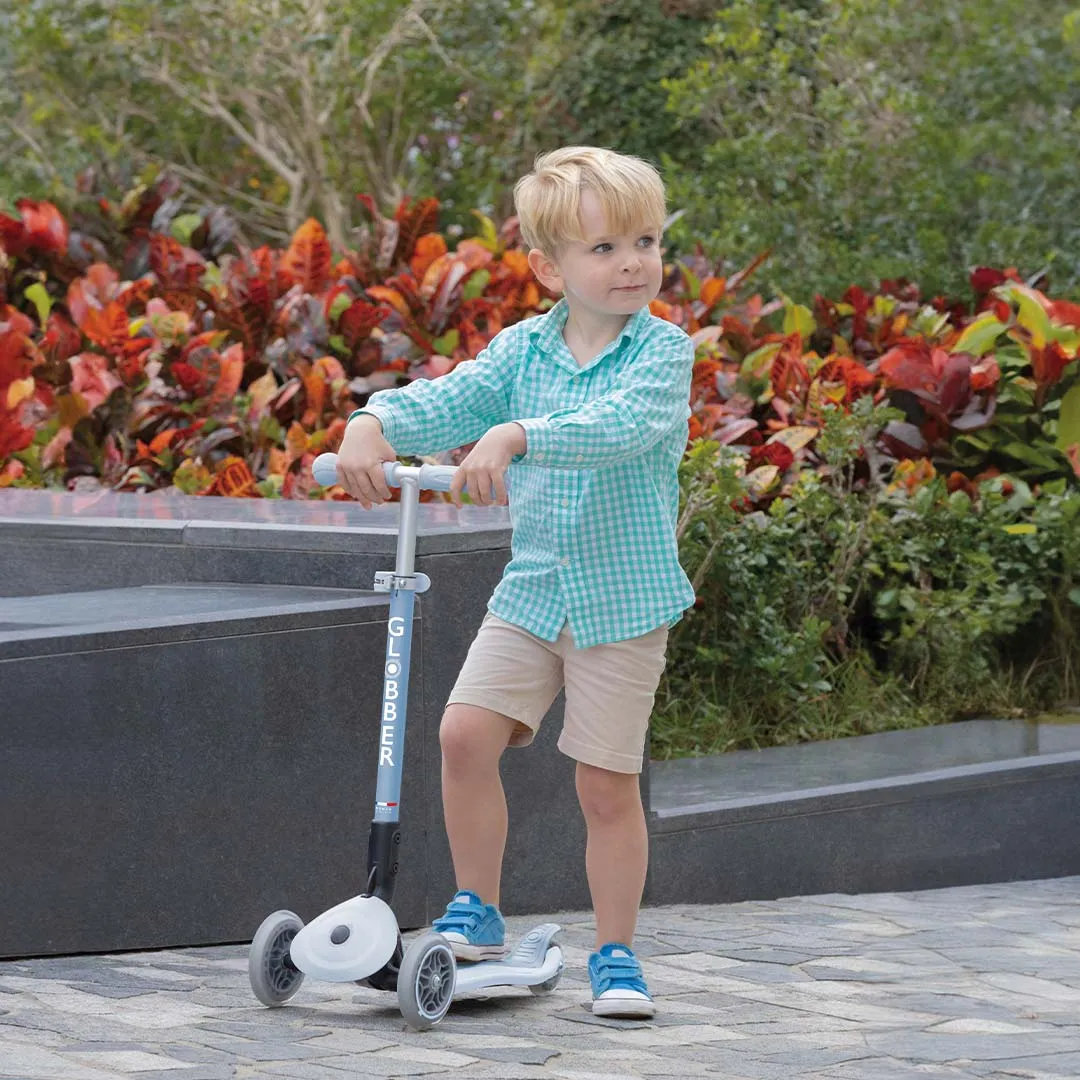 Globber Go Up Foldable Plus Eco Scooter - Blueberry