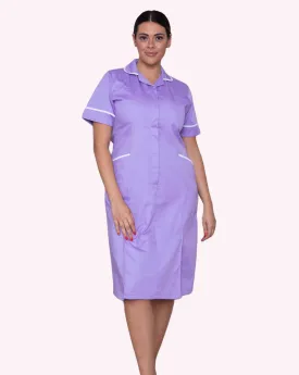 Hartford Classic Healthcare Dress - Lilac / White