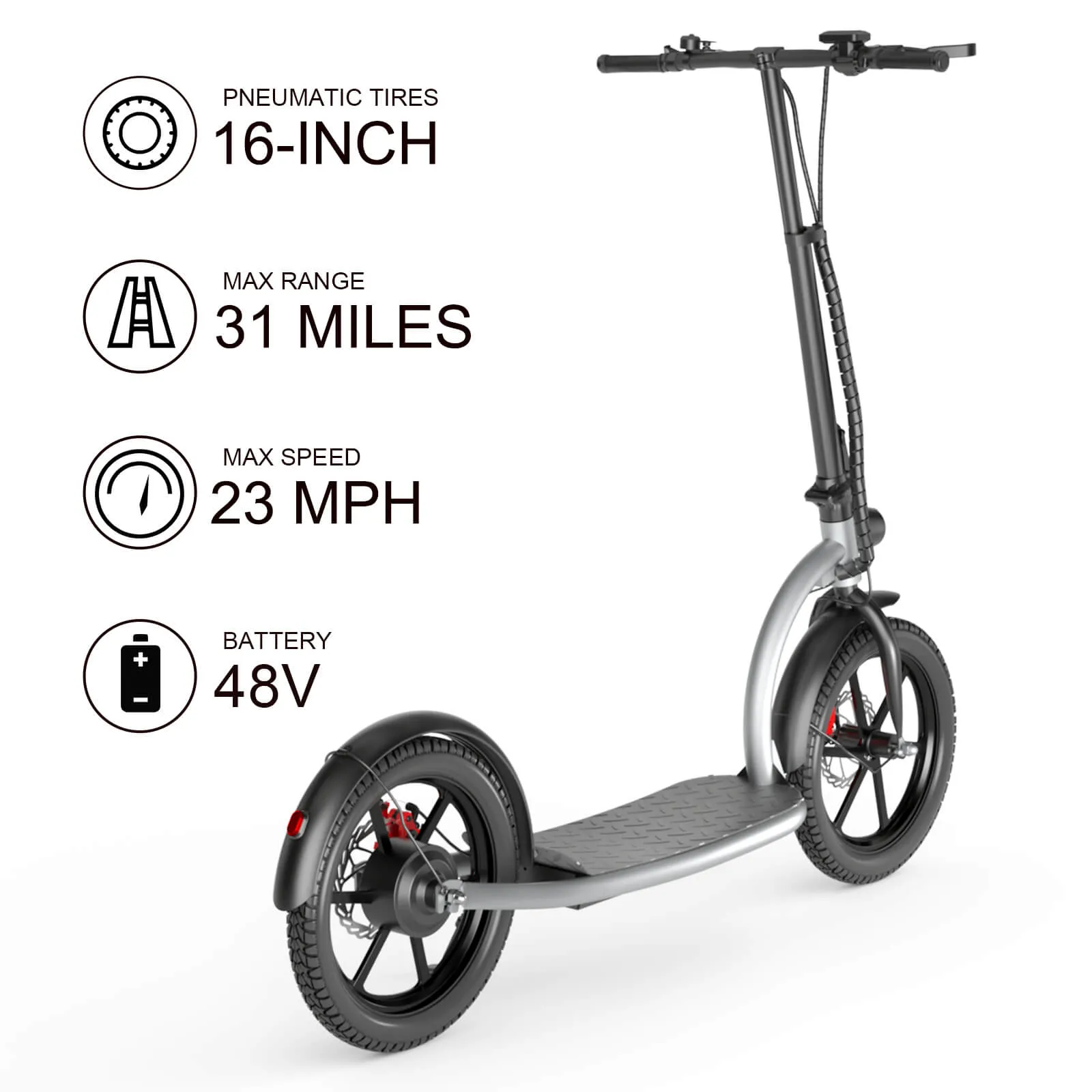 Hiboy VE1 Pro 48V/10Ah 500W Electric Scooter