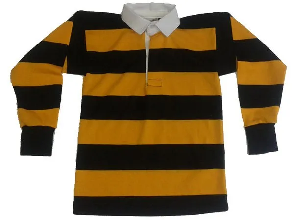 Inchmarlo Rugby Shirt Europa Black/Amber