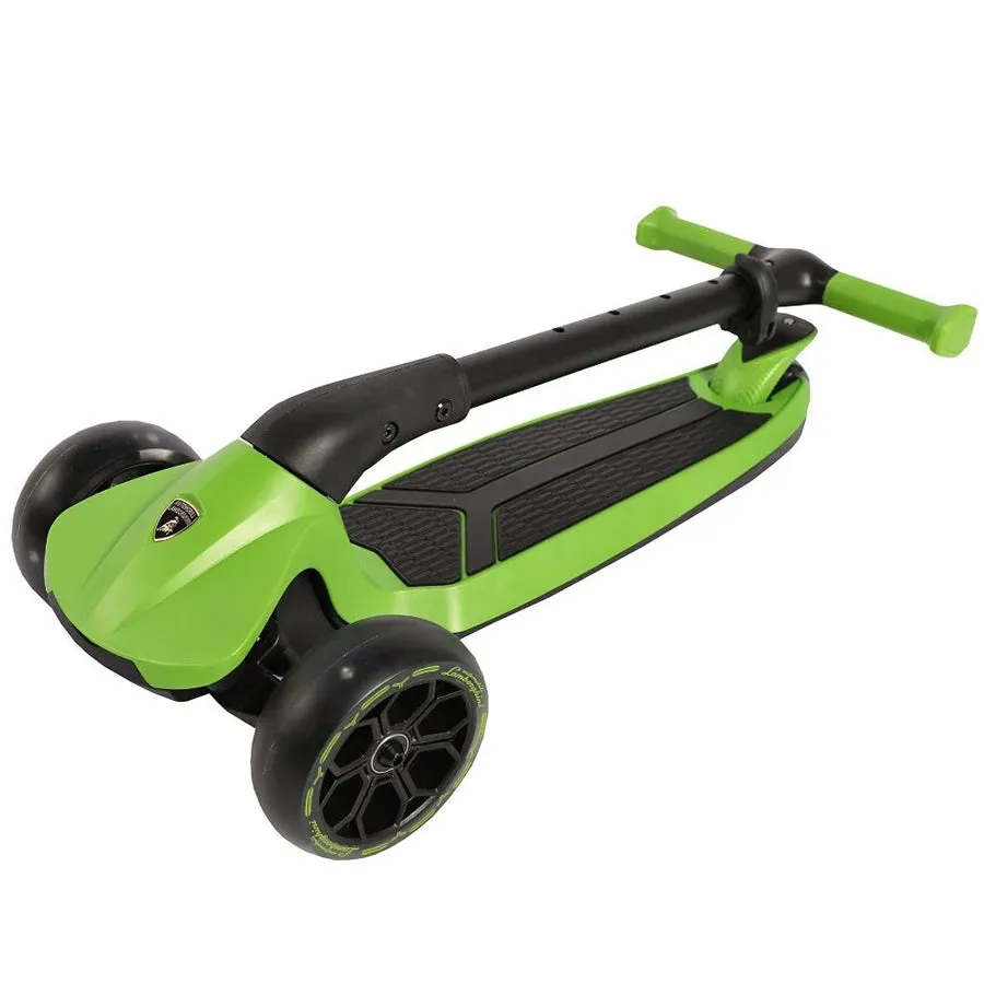 Lamborghini 3 Wheel Kids Scooter (Green)