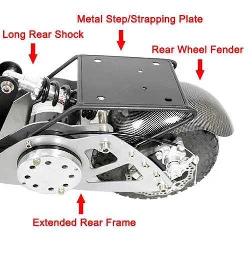 Lunar Scooters 1200 Lithium 36V/18Ah 1200W Electric Scooter