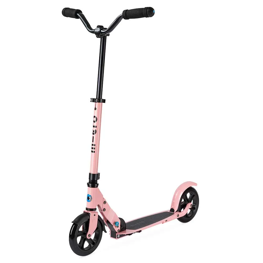 Micro Speed Deluxe Medium-Sized Kick Scooter with Bicycle-Style Handlebar