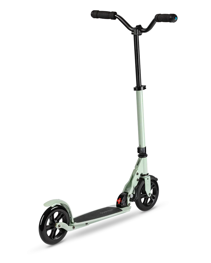 Micro Speed Deluxe Medium-Sized Kick Scooter with Bicycle-Style Handlebar