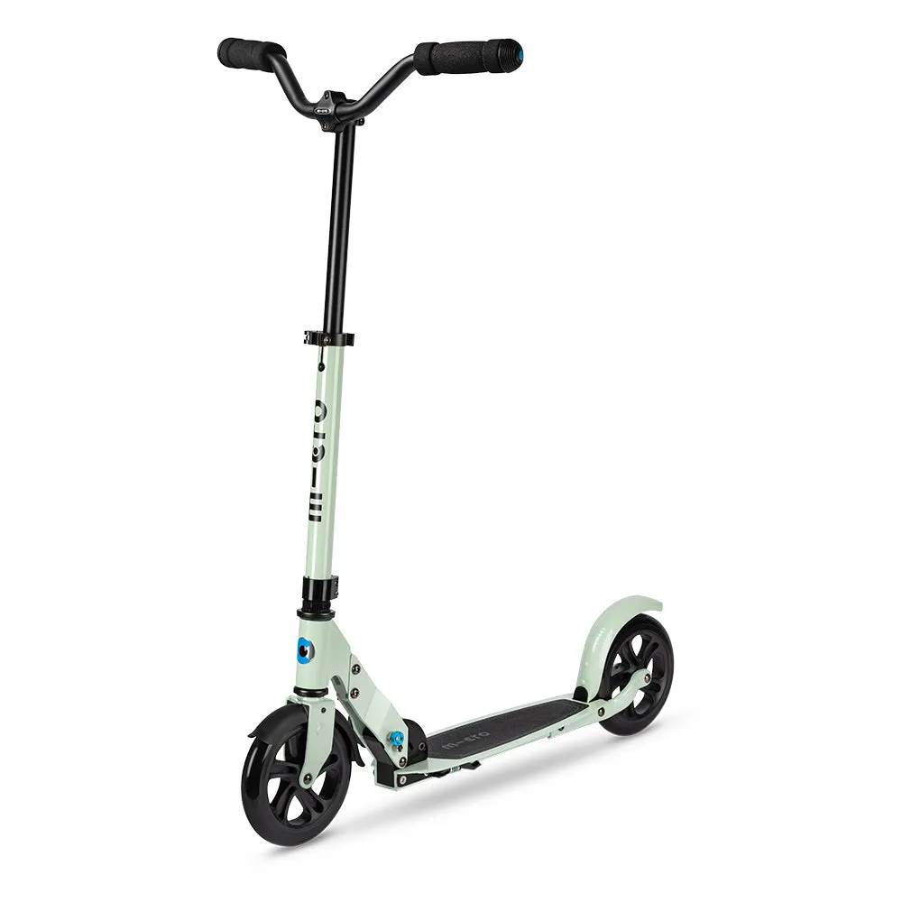 Micro Speed Deluxe Medium-Sized Kick Scooter with Bicycle-Style Handlebar