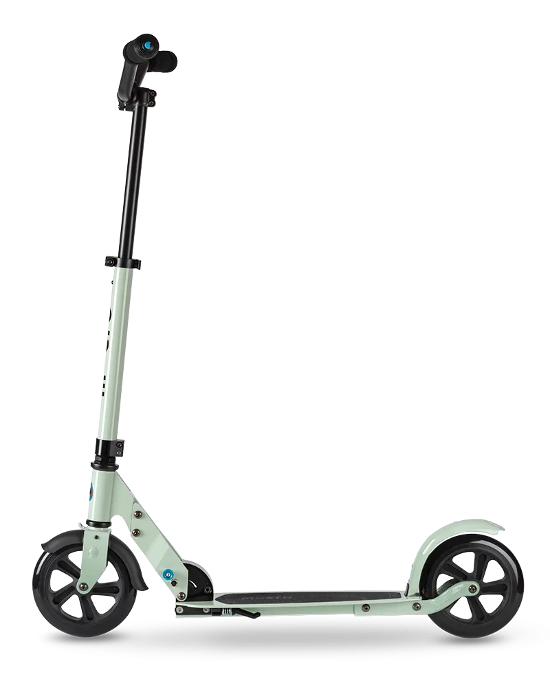 Micro Speed Deluxe Medium-Sized Kick Scooter with Bicycle-Style Handlebar