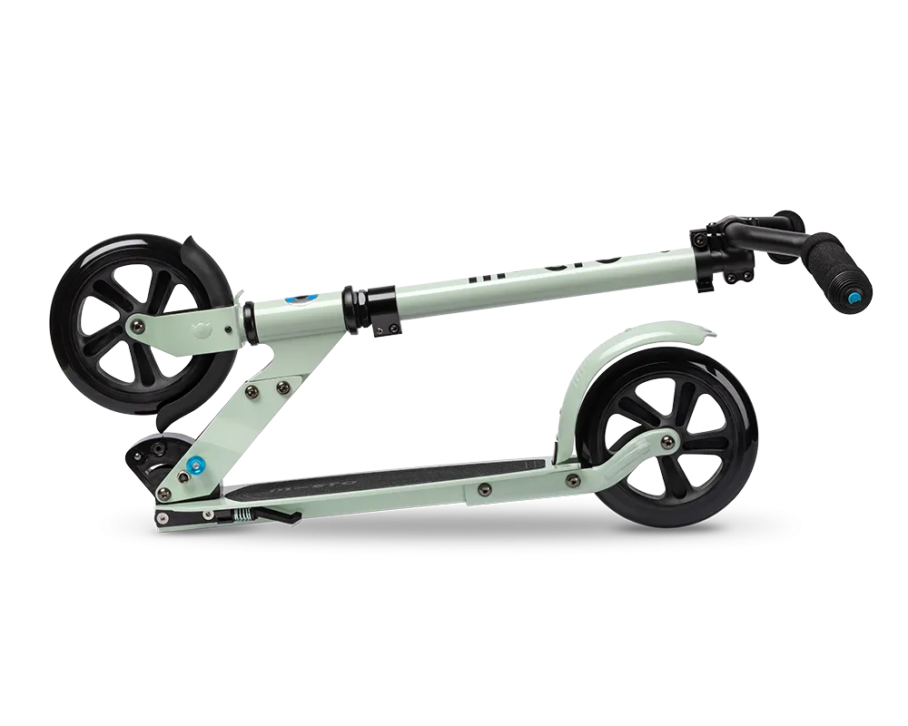 Micro Speed Deluxe Medium-Sized Kick Scooter with Bicycle-Style Handlebar