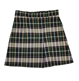 Most Holy Trinity Stitched Down Pleat Plaid Skort