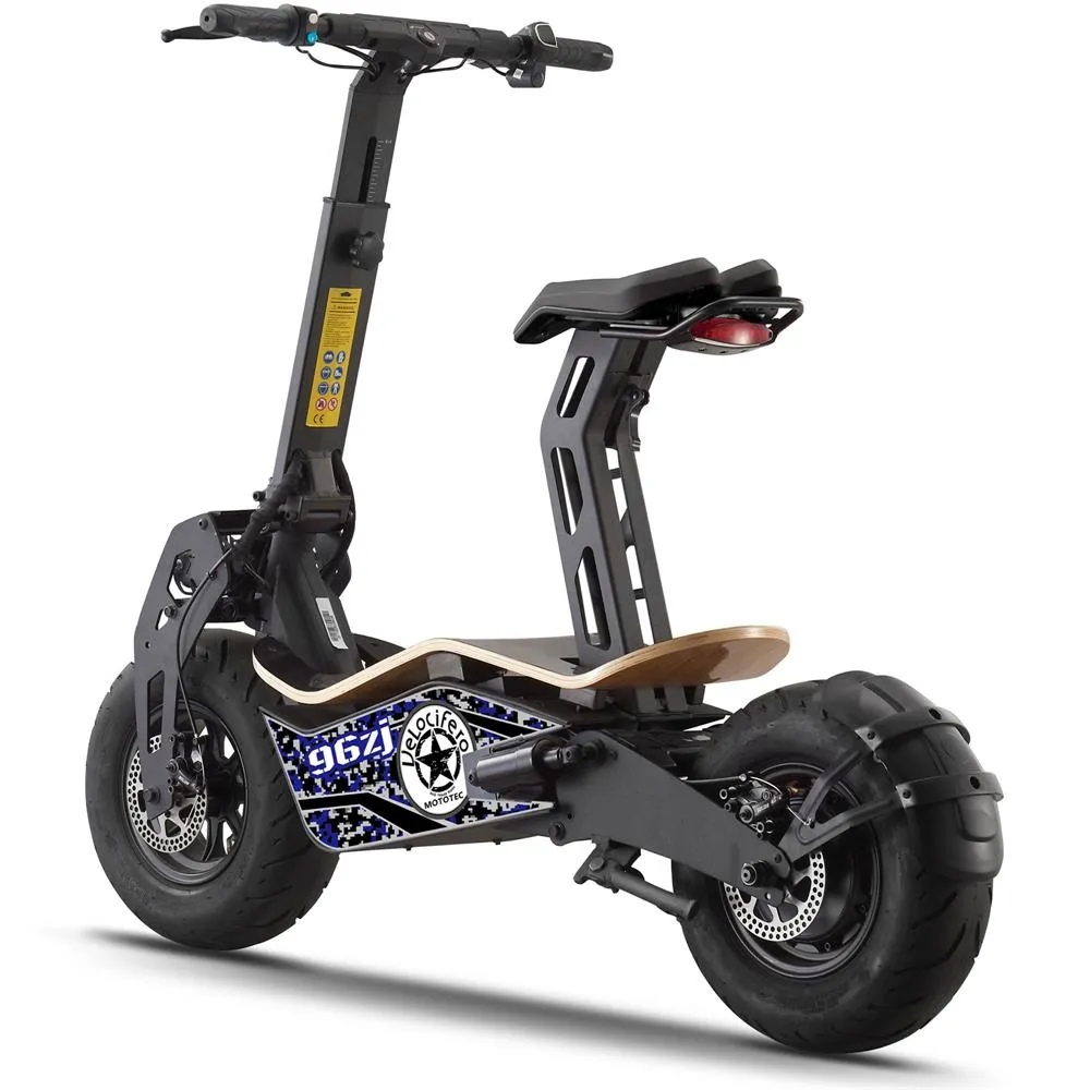 MotoTec Mad 48V/12Ah 1600W Electric Scooter