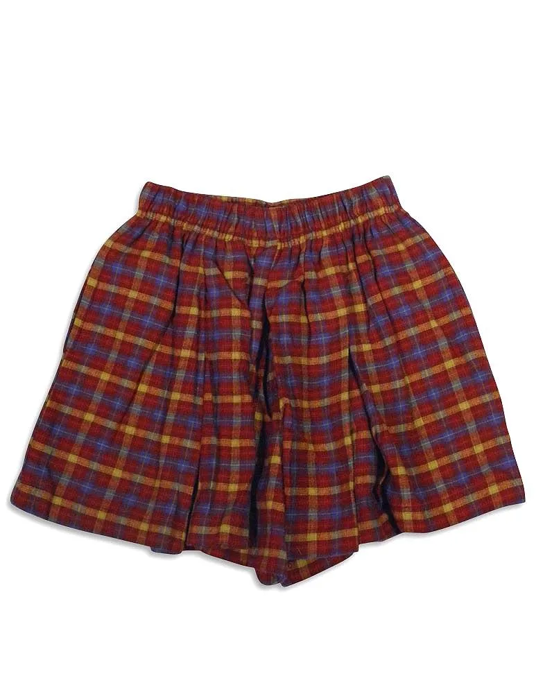 Mulberribush - Little Girls' Plaid Pleated Skort