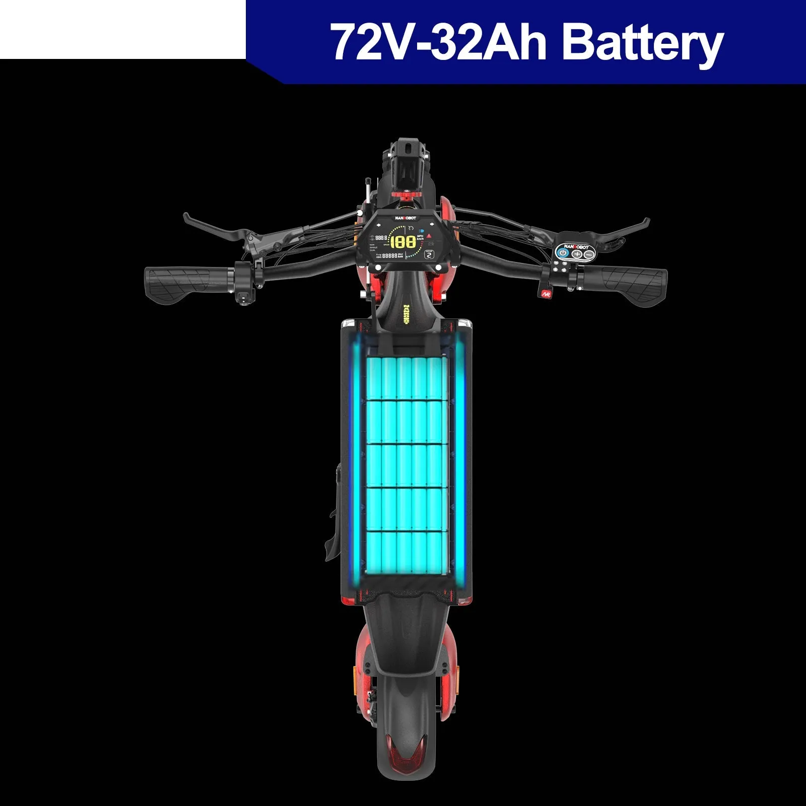 NANROBOT LS7  72V/32Ah 6000W Electric Scooter