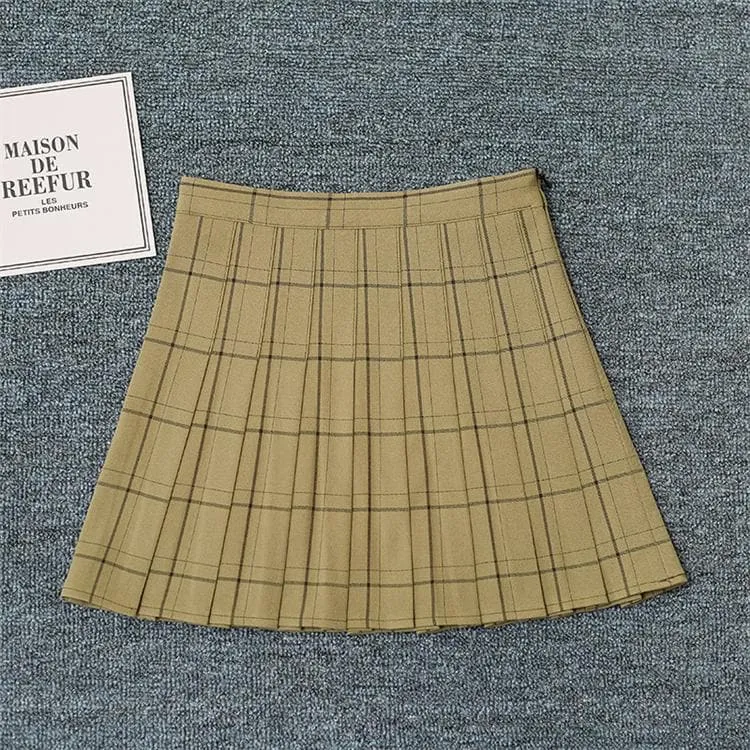 Plaid Skirt