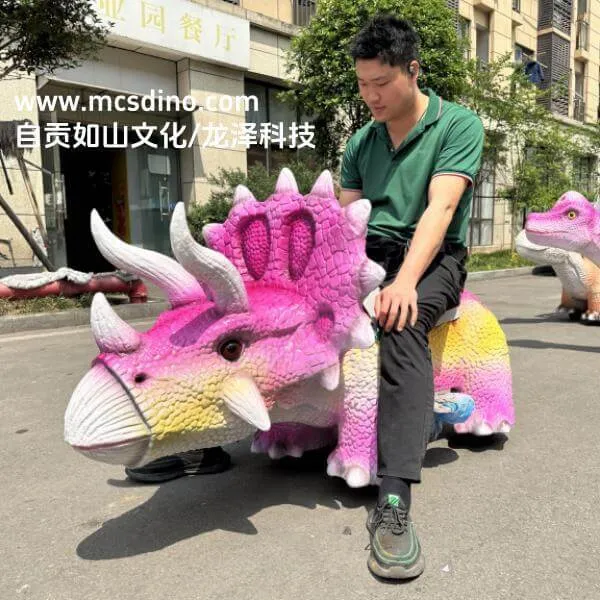 Purple Triceratops Scooter-RD010