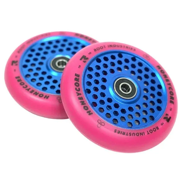 Root Industries HoneyCore Wheels 110mm - Pink/Blue