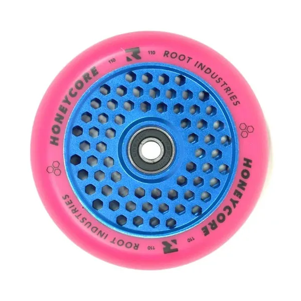 Root Industries HoneyCore Wheels 110mm - Pink/Blue