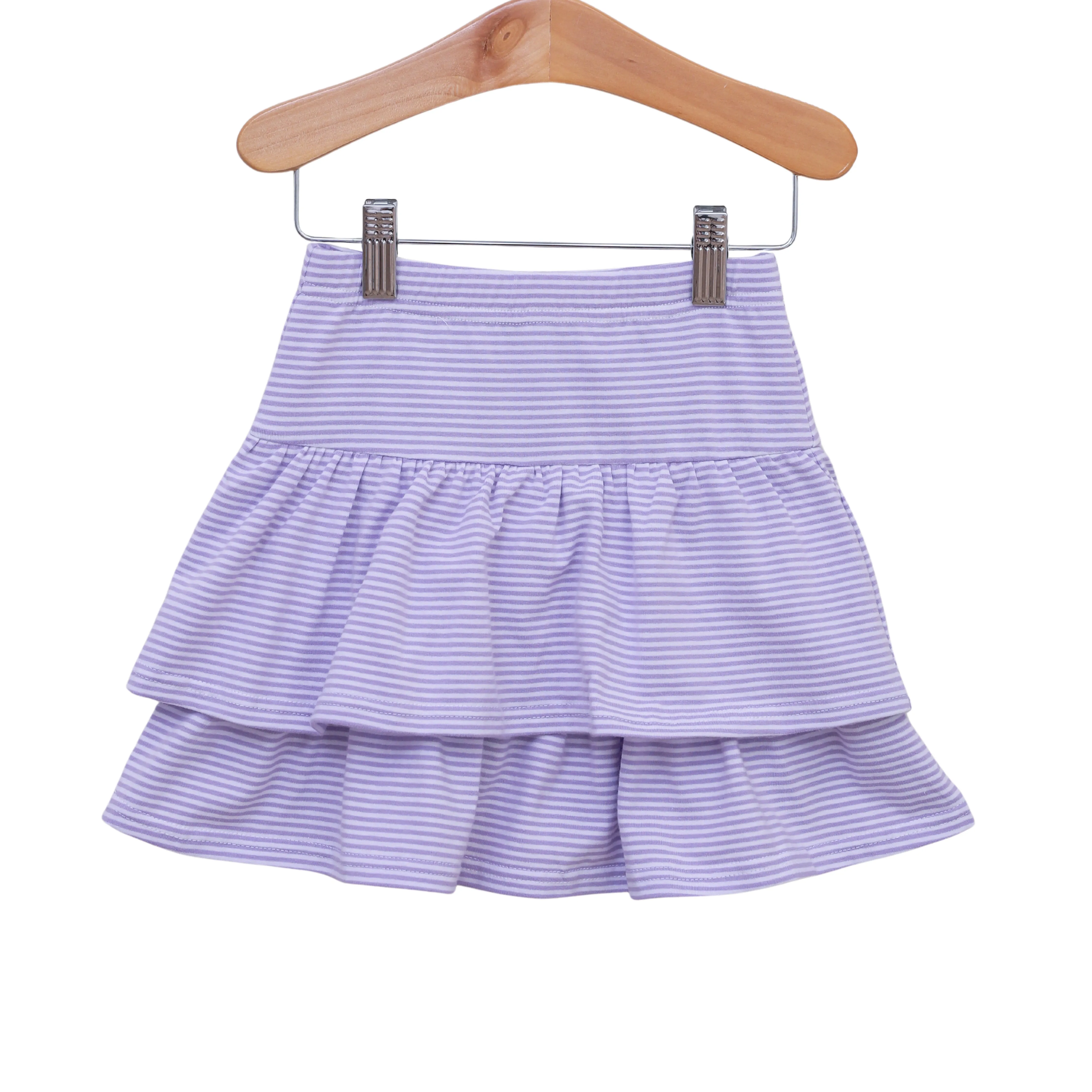 Rosemary Skort- Lavender Stripe