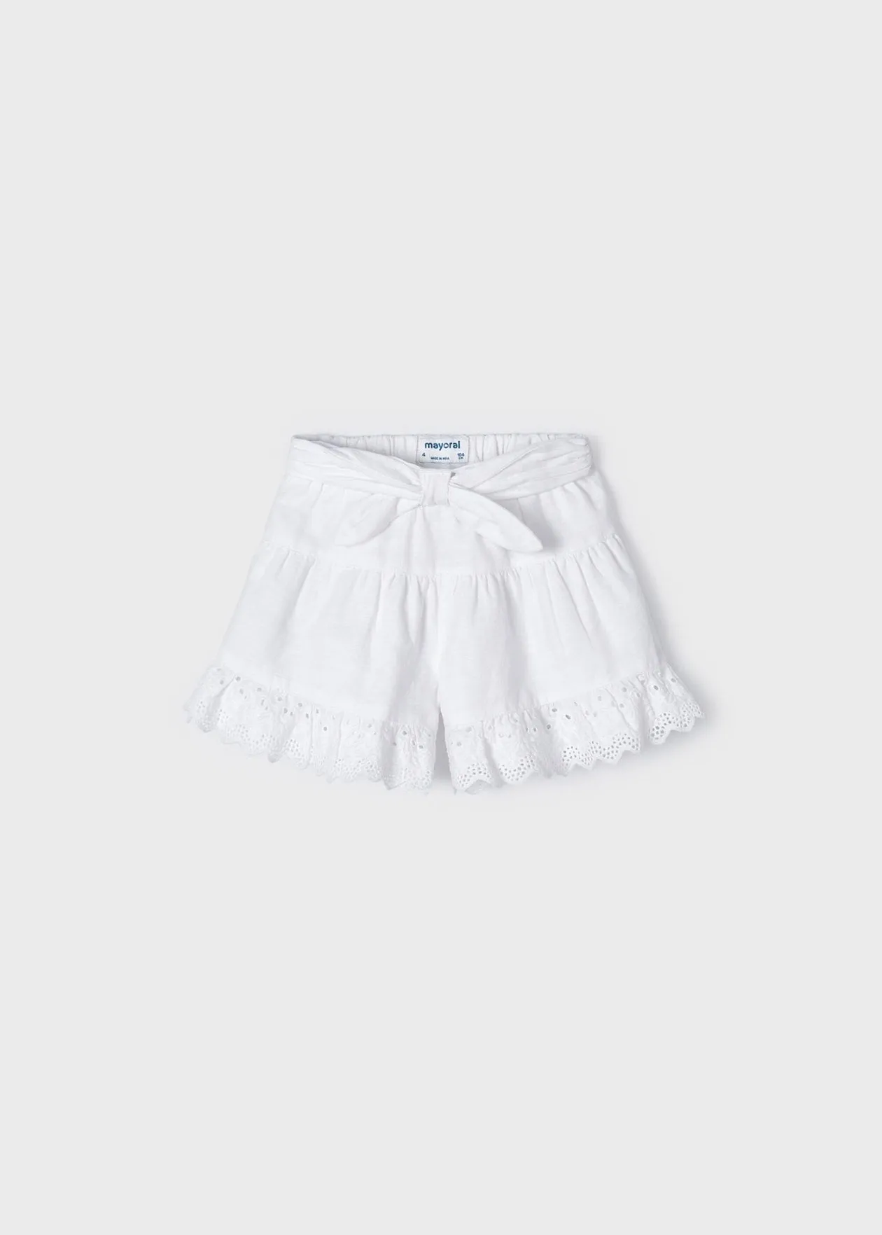 Ruffled Eyelet Skort/Mayoral