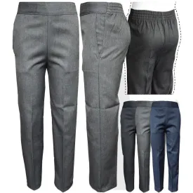 School Slim Fit Pull Up Teflon Trousers