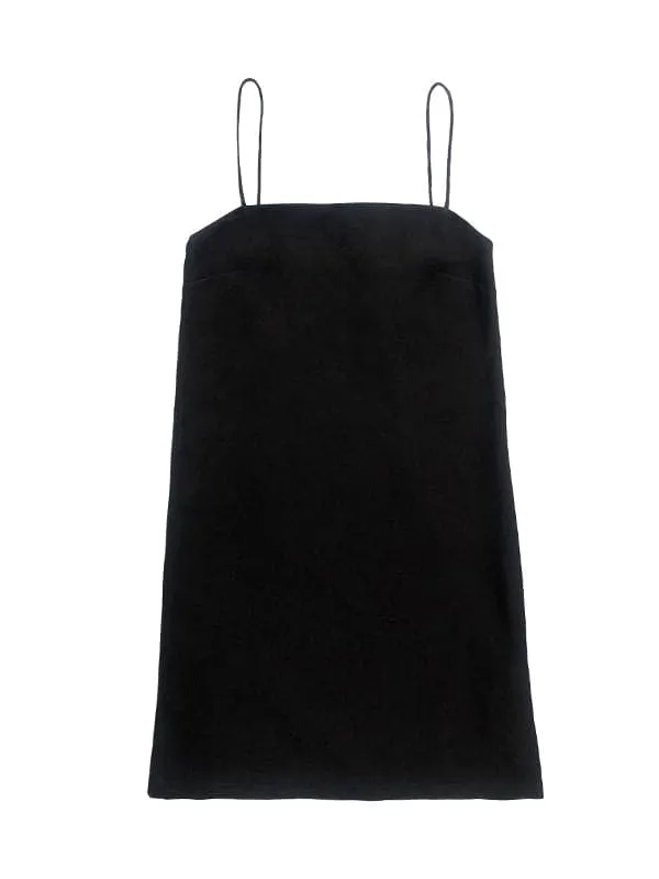 Sleek Suspender Skirt