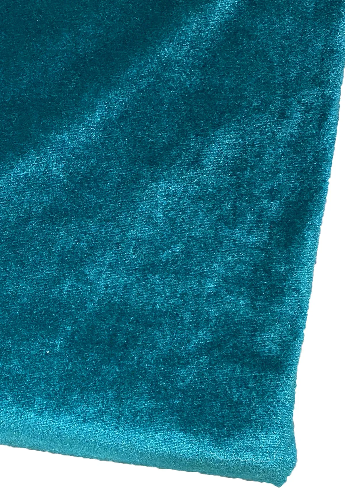 Soft Velvet Fabric Luxury Soft Touch Velour 60" Plain Dyed Spandex 1-Way Stretch