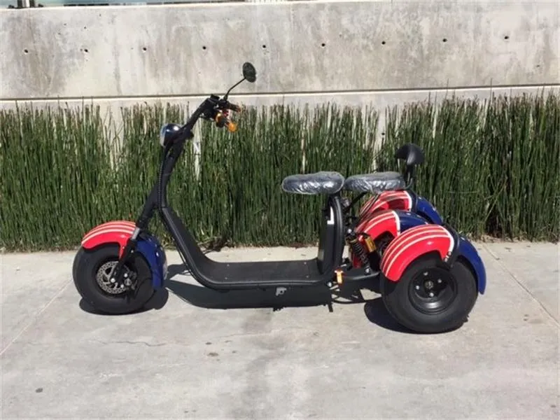 SoverSky T7.0 60V/20Ah 2000W Electric Trike Scooter