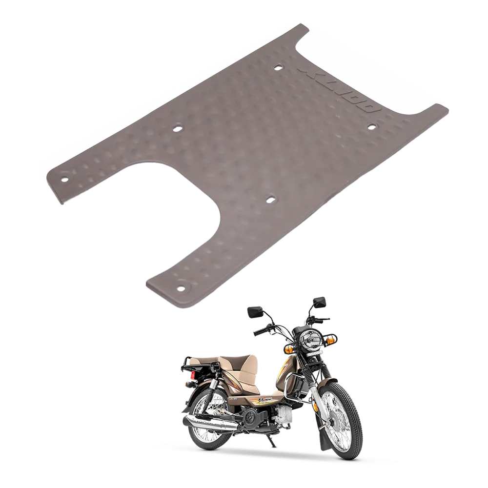 TVS Floor Mat - PVC Based Floor Mat for TVS XL100 | Durable and Comfort for Your Ride