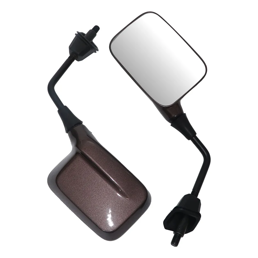 TVS IQUBE Color Mirror (Set of 2) - Copper Bronze Glossy - Durable, Adjustable, and Easy to Install