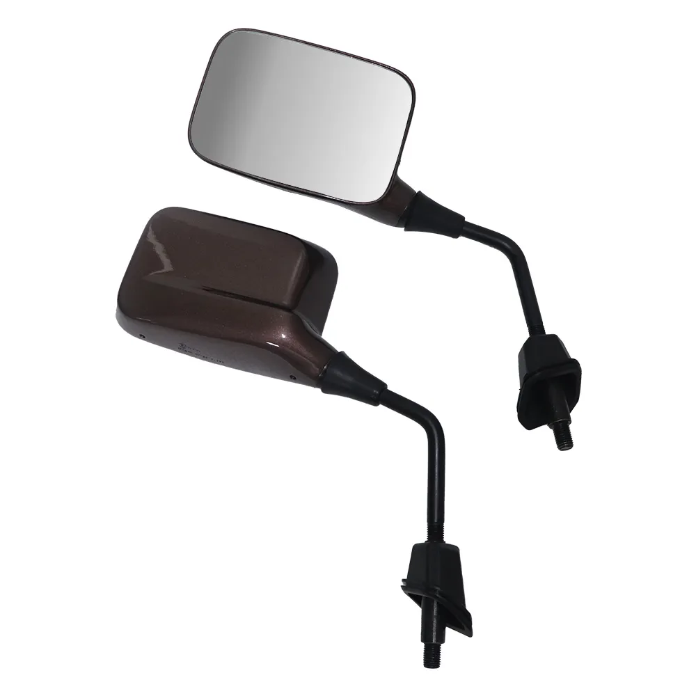 TVS IQUBE Color Mirror (Set of 2) - Copper Bronze Glossy - Durable, Adjustable, and Easy to Install